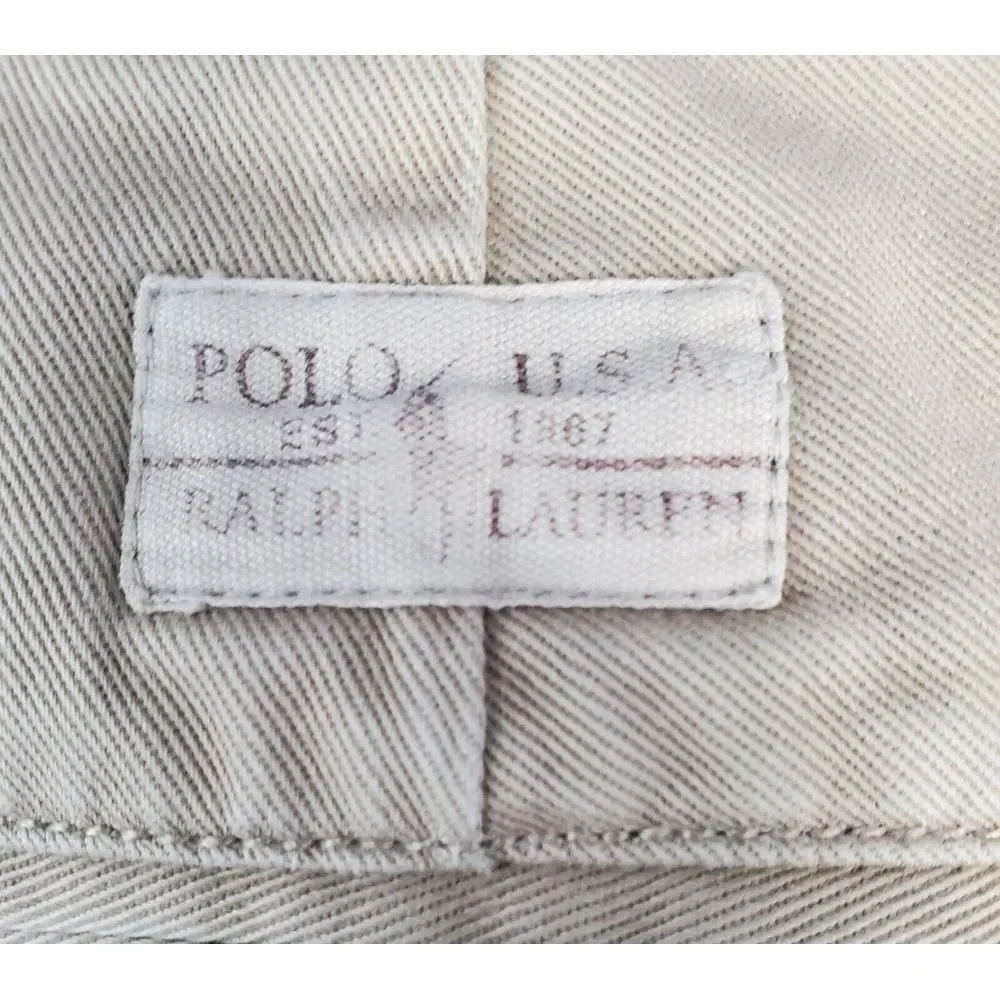 Polo Ralph Lauren Philip Short 36‎ Tan/Khakai Chino VGC